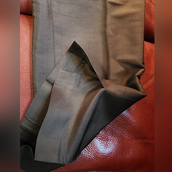 LOFT SIZE 8 SILK CROPPED DRESS PANT - Picture 3 of 11